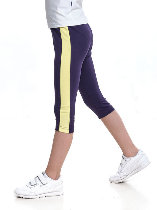 Бриджи ниже колен UD 0767 фиолетовый - Mini maxi фото 4