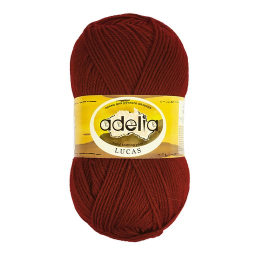 Пряжа ADELIA LUCAS 70% шерсть, 30% акрил 5 шт. х 100 г 218 м  10 м