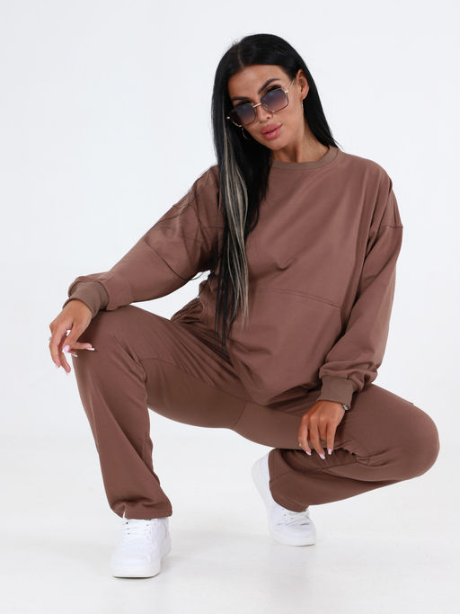 СК-2304 ЖЕНСКИЙ СПОРТИВНЫЙ КОСТЮМ (Капучино) - А-дина фото 6