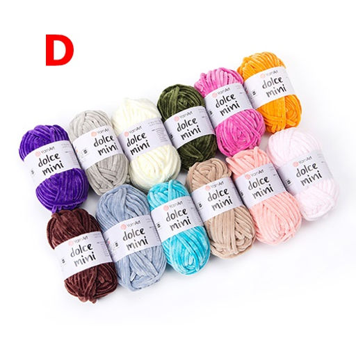 Цена за 1 микс пряжи DOLCE MINI - Yarnart фото 5