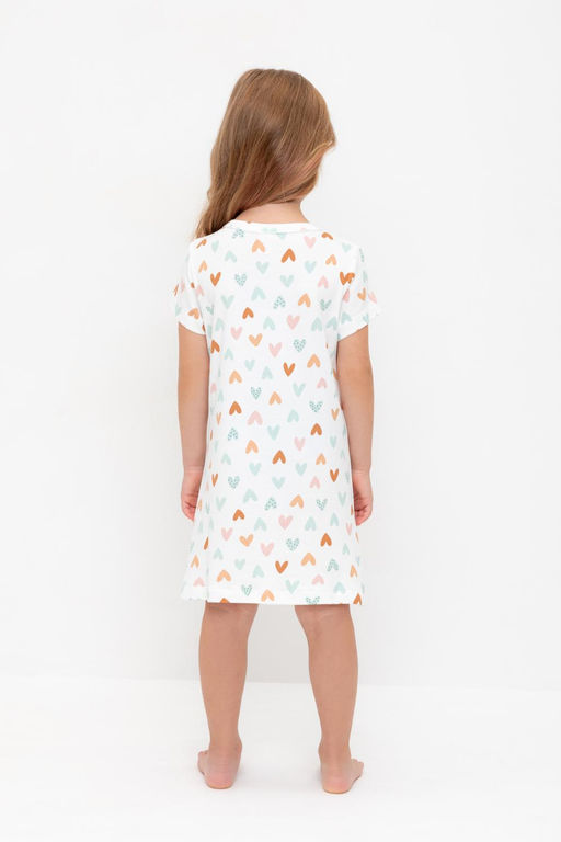 К 1156/конфетти из сердечек на сахаре сорочка для дев