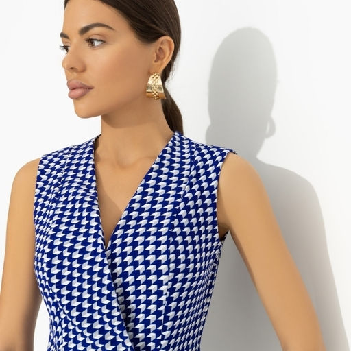 Жилет дизайнерский Стильный лидер (синий) - Charutti фото 3