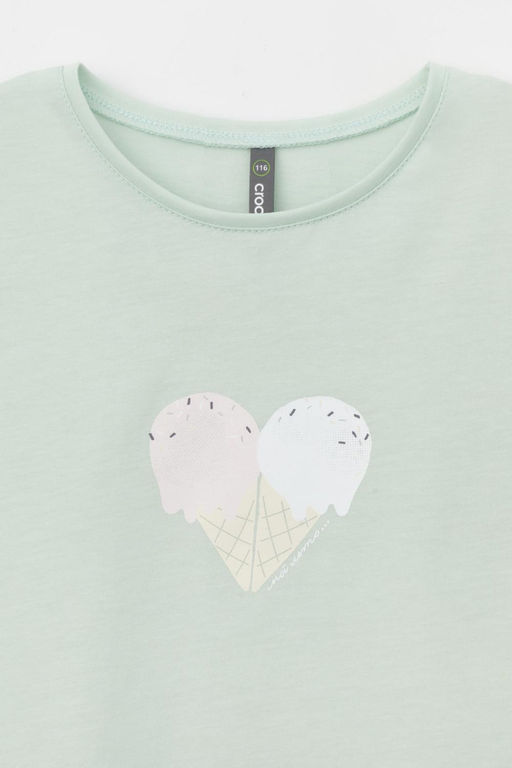 КР 302434/дымчатый нефрит к473 фуфайка для дев - Crockid фото 2