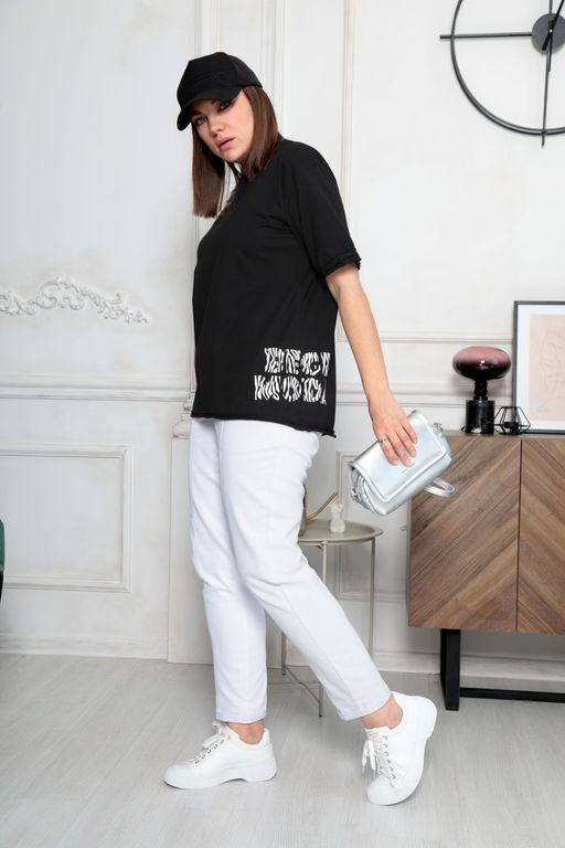 Брюки BegiModa 6021-Р молочный