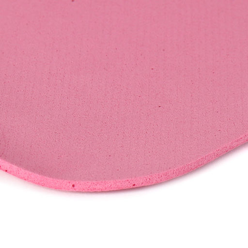 Коврик для йоги и фитнеса спортивный гимнастический EVA 4мм. 173х61х0,4 цвет: розовый / YM-EVA-4P / уп 24 - Галеонтрейд фото 4