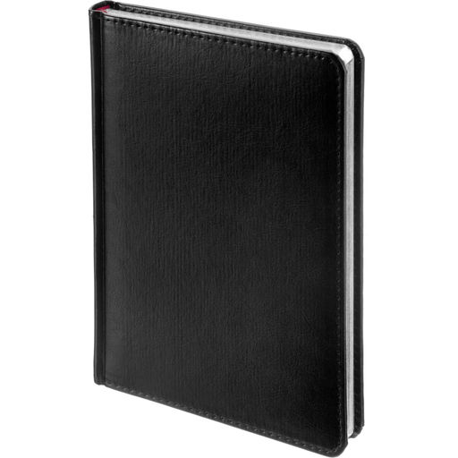 Ежедневник недатированный А5 Sidney NEBRASKA черн,серебр.срез,136л 3-128/16