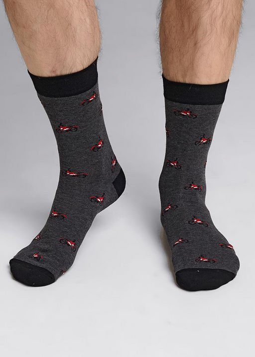 (CLE) К6409Л носки муж. тренд