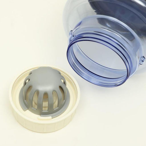 Комплекс для кормления с автопоилкой и съёмной миской, бело-серый - Пижон фото 7