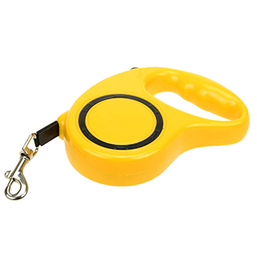 Поводок-рулетка для собаки 5м, max вес 15кг, пластмассовый корпус 15х12х3см, цвета микс (Китай) - Домашняя мода фото 3