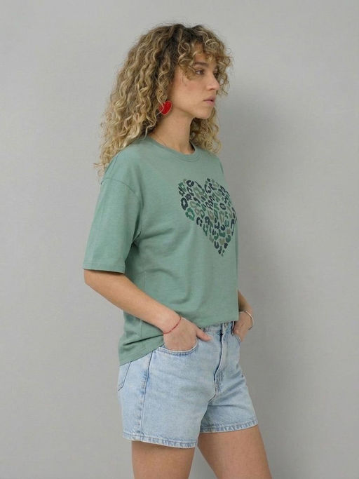 Футболка женская арт. 12726/Heart - F5 фото 2