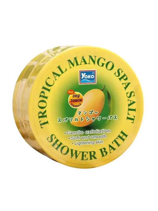 Yoko Cолевой скраб для тела с манго / Tropical Mango Spa Bait Shower Bath, 240 г  фото 2