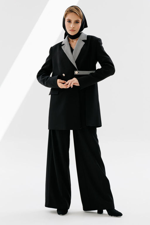 Брюки NIKVA н710-2 черный  фото 2