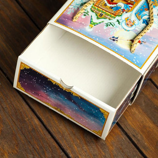 Цена за 5 шт. Подарочная коробка Сказки Пушкина, 16,5 х 7,9 х 20,8 см - Simaland фото 5