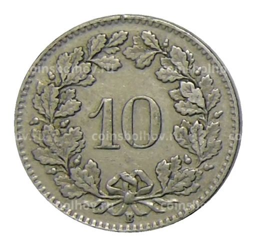 10 раппенов 1928 года Швейцария