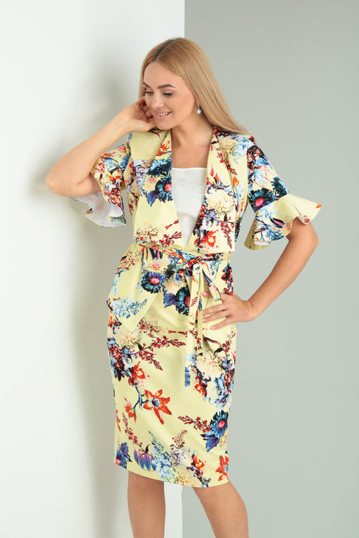 Костюм Gamma & Gracia 545 желтый цветы  фото 7