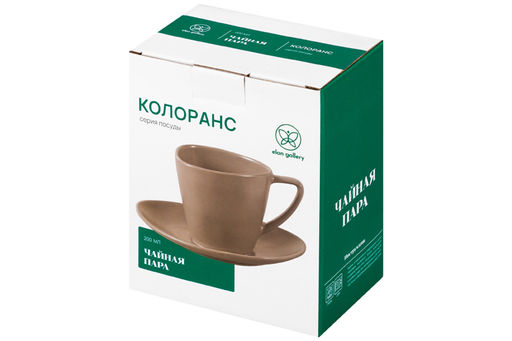 Чайн. пара 2 пр. 200 мл "Колоранс" капучино