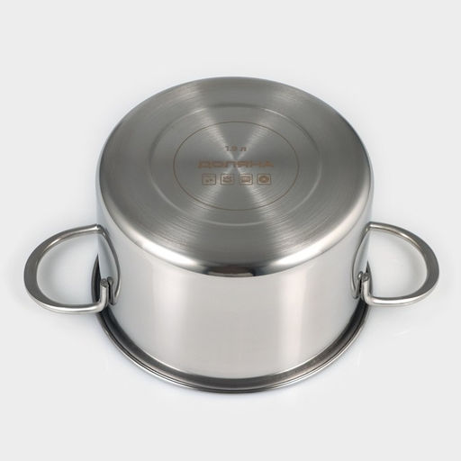 Кастрюля Доляна «Грейт», 1.9 л, индукция, нержавеющая сталь