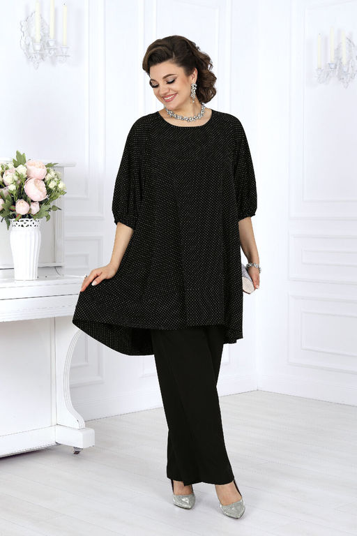 Платье Ninele 7431-Р темно-синий - Mira fashion фото 2635