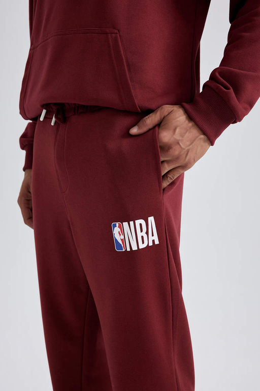 DeFactoFit Спортивные штаны для джоггеров стандартного кроя с надписью NBA  фото 4