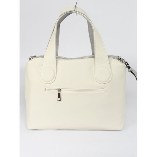 Сумка женская искусственная кожа ADEL-311/2в/ММ, 2 отд/плеч рем, бежевый/серый флотер 259113 - Adelia фото 2