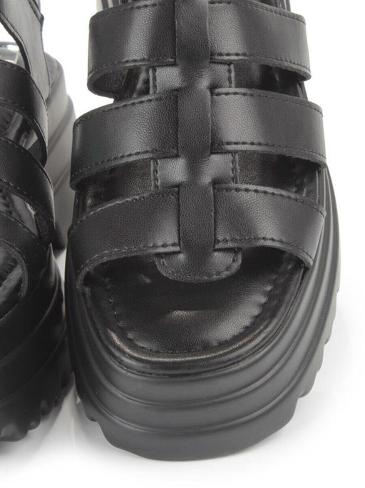 08-PEY337-2 BLACK Босоножки женские