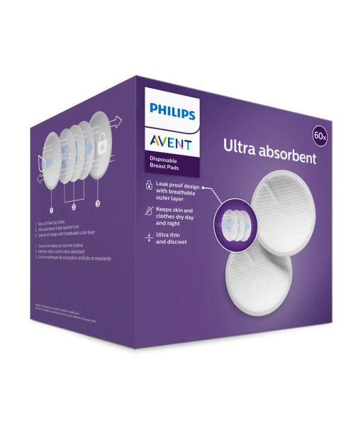 Philips avent / Вкладыш в бюстгальтер 60 шт