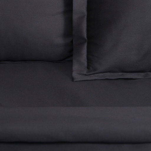 Постельное бельё Этель евро Jet black 200х215, 215х240, 50х70+3-2 шт, мако-сатин, 114г/м2  фото 15