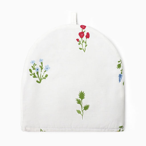 Грелка на чайник Этель Цветочек 28?28 см, саржа 190 г/м?, 100% хлопок