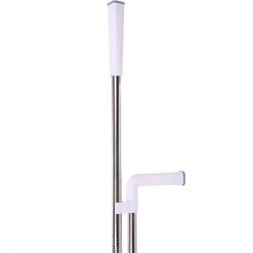 Набор для уборки, щетка для пола с совком "Профи" белый 8815