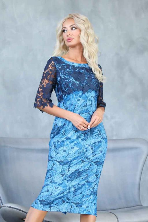 Платье П3-4172/2 - Wisell фото 9