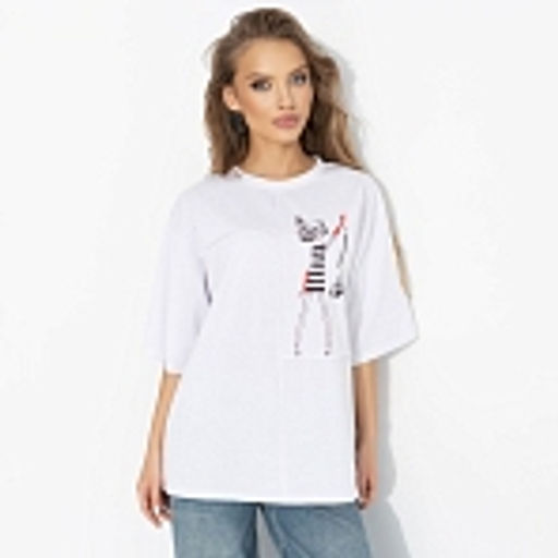 Футболка со швами наружу, Идеальная гармония (стильная) - Charutti фото 8