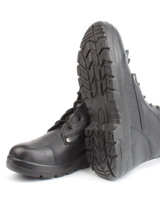 05-9005 BLACK Ботинки зимние мужские (натуральная кожа, искусственный мех) - Фабричный китай фото 13
