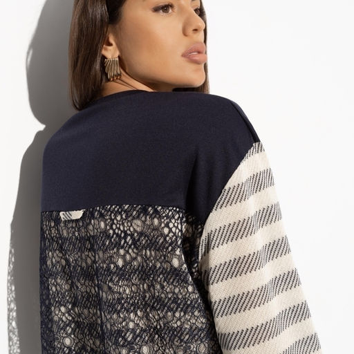 Свитшот с кружевом Стиль по-взрослому (new) - Charutti фото 3