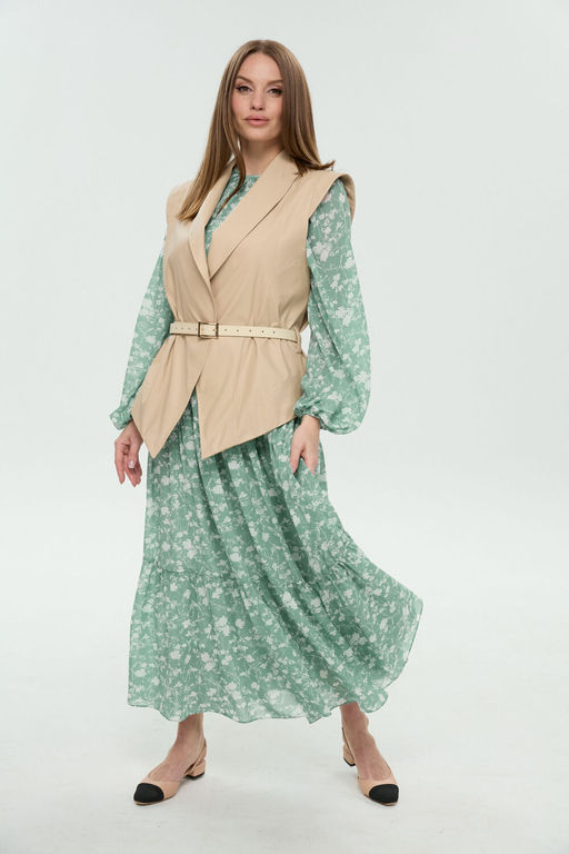 Жилет NIKVA н1027-5 крем-брюле