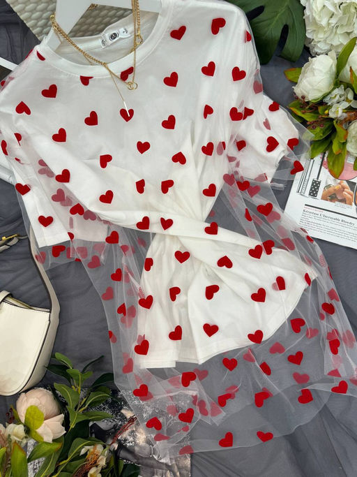 Футболка с фатином - Ksa фото 8