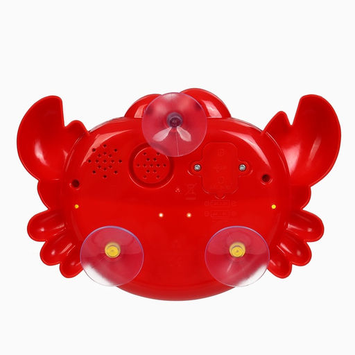 Игрушка для ванны Крошка Я «Пенный Краб», мыльные пузыри, музыкальный, на присоске, от 1.5 лет