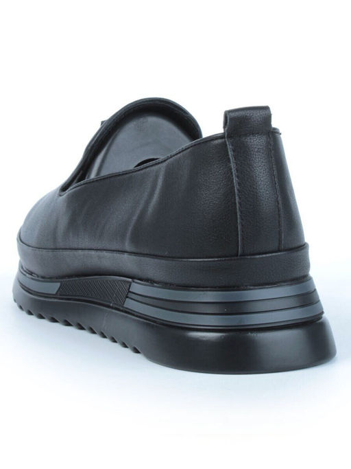 01-5018-1 BLACK Ботинки демисезонные женские (натуральная кожа) 39