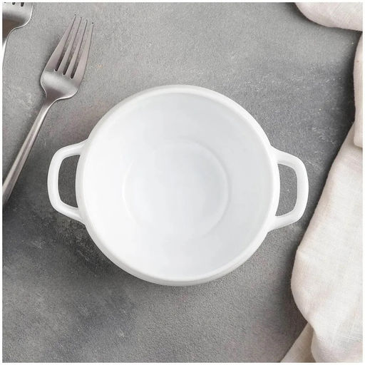 COMPLEMENTS (TRIANON POTAGE) Бульонница-супница БЕЛАЯ 540мл.арт.32305 ВЫВОД