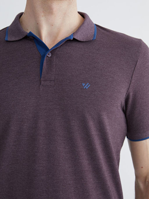Polo Yaka D?z Erkek Ti??rt