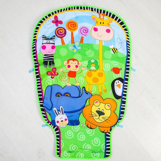 Развивающий музыкальный коврик «РазвивайКа», пианино, 5 игрушек, размер 94х62 см