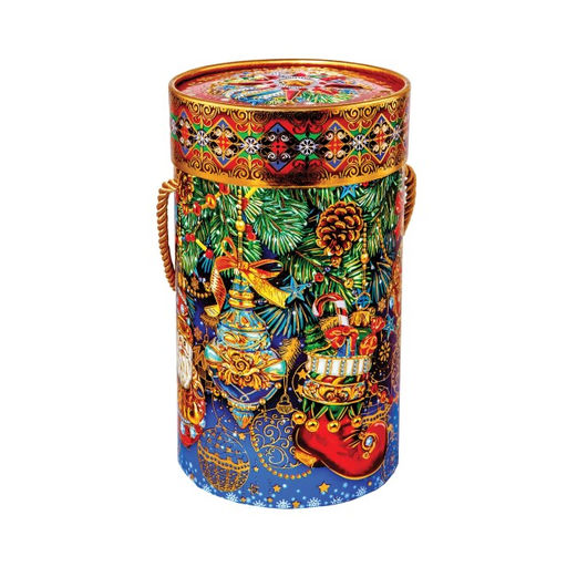 Детский сладкий новогодний подарок Гирлянда - Рубин фото 2