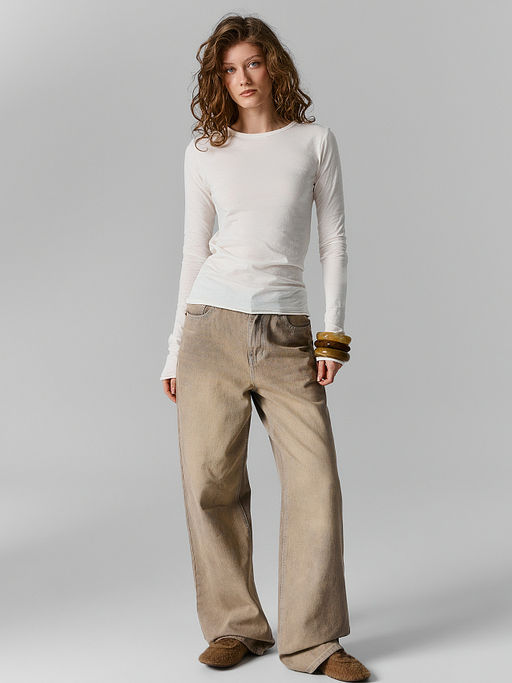 Лонгслив женский бежевый - Mark formelle фото 2