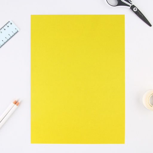 Цена за 5 шт. Картон цветной А4, 6 листов 6 цветов немелованный односторонний «Котик»