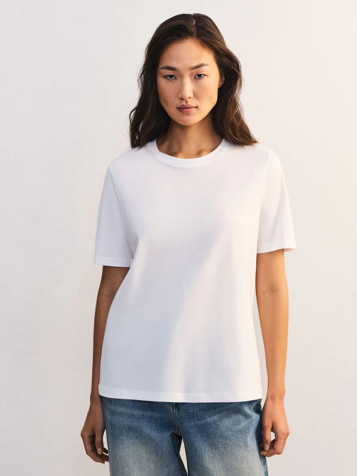 Базовая футболка из хлопка REGULAR0526-1 / Zarina