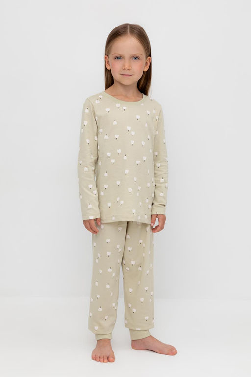 К 1561/фисташковый мусс,колокольчики пижама дет