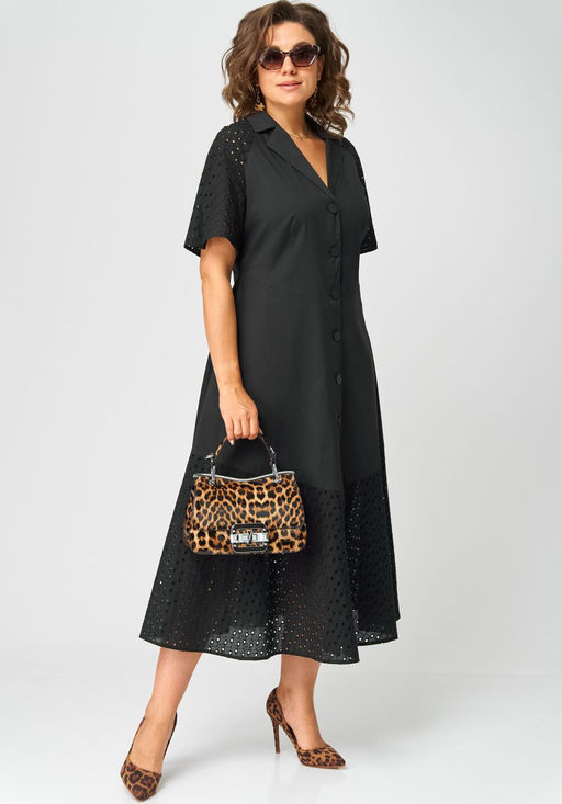 Платье EVA GRANT 7216 черный