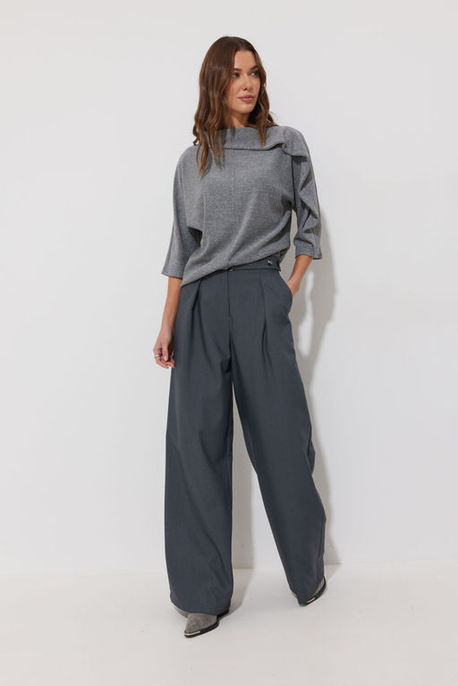 Джемпер LYUSHe 4265 серый  фото 3