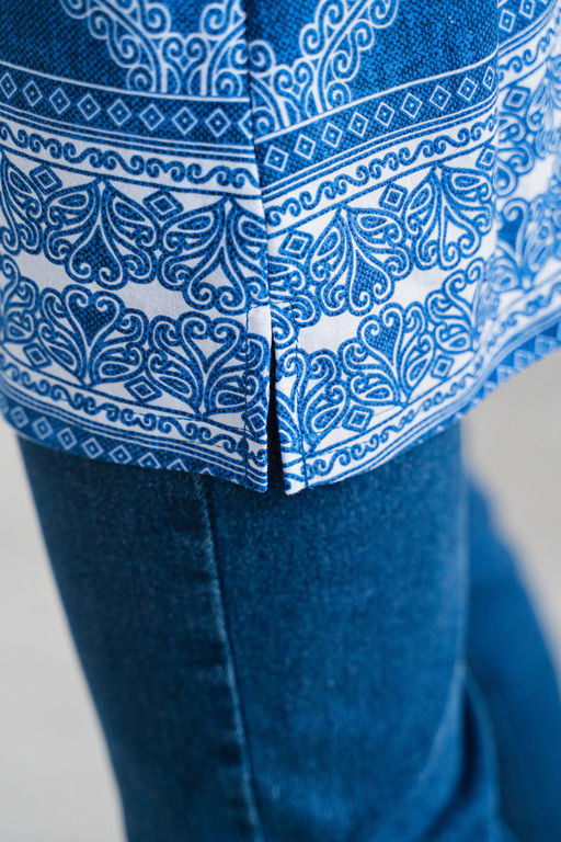 Туника женская из кулирки Орнамент