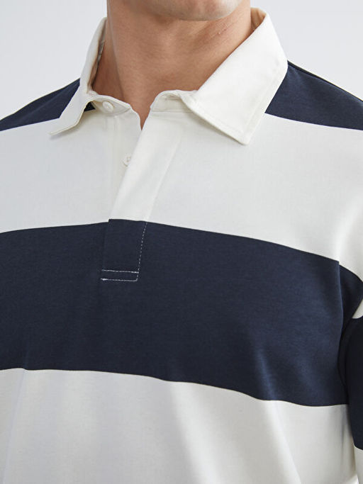 Polo Yaka Erkek Sweatshirt