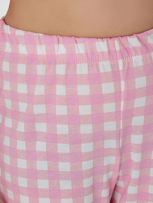 Комплект для девочек розовый с надписью Cutie beauty - Mark formelle фото 6